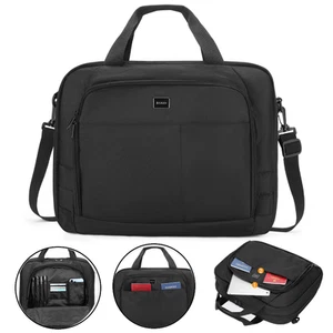 Men's Laptop Briefcase Waterproof Messenger Shoulder Bag Business Travel Handbag - Picture 1 of 13