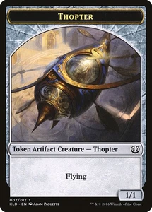 8x Thopter Token (various art) - NM - Kaladesh - SPARROW MAGIC - mtg - Picture 1 of 3