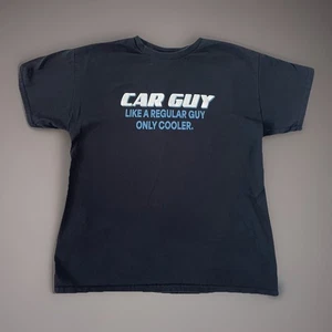 Gildan Car Guy Graphic T-Shirt Herren Large schwarz - Bild 1 von 3