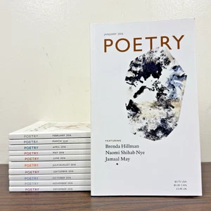 POETRY Magazine 2016 Complete Set All 11 Issues Contemporary Poems Journal - Imagen 1 de 19