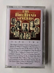 The Big Band Singers Tape Two (Cassette, 1996, Sony 143818-2) - Picture 1 of 3