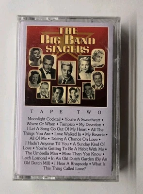 The Big Band Singers Tape Two (Cassette, 1996, Sony 143818-2) - Image 1 of 3