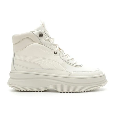 PUMA Mayra шнурует вверх высоты верхний женщин с белый кроссовки повседневная обувь 39231603 - Изображение 1 из 4
