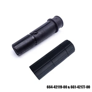 664-42119-00-00 GRIP & 6G1-42177-00-00 Rubber HANDLE For Yamaha Outboard 5-40HP - Picture 1 of 11