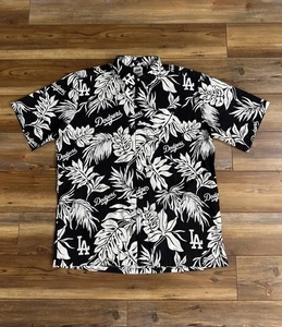 Reyn Spooner Men’s XL Los Angeles Dodgers Aloha Hawaiian Button Up Shirt - Picture 1 of 15