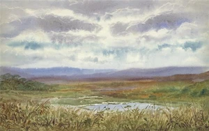 W H Peach - Watercolour Painting - Rural Landscape - 19th Century - 9 - Picture 1 of 3