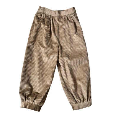 Vintage Corduroy Knickers Cropped Pants Women 2 Tan Union Made Riding Khaki - Image 1 of 4