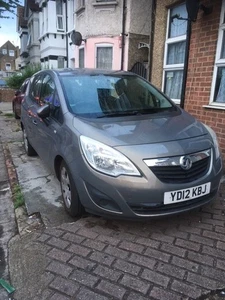 2012 lpg Vauxhall Meriva 1.4 16V exclusiv ac Euro 5 5dr MPV Petrol lpg Manual - Picture 1 of 24