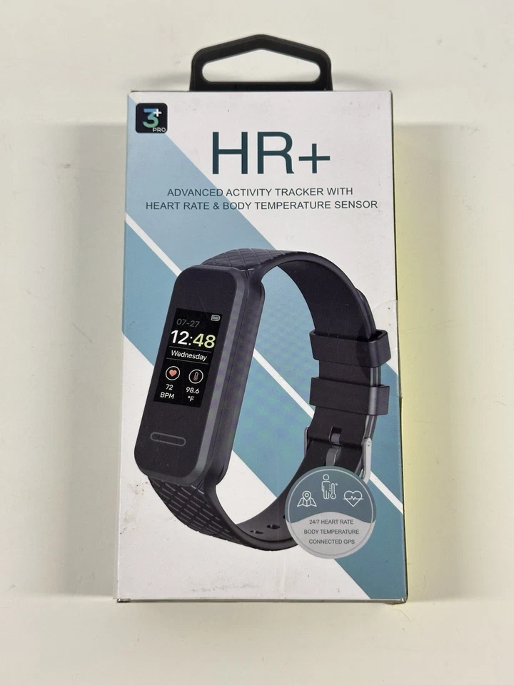 3plus HR Activity Tracker With Heart Rate Monitor Does Not Include Charger