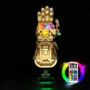 LED Licht Set für Lego 76191 Infinity Gauntlet Gebäude Fernbedienung - GC15 - Bild 1 von 6