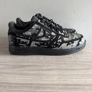Nike Lunar Force 1 Digi NRG Camo Schwarz Herren Sneaker Gr. 14 Schuhe - Bild 1 von 12