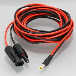 DC8mm 7.9x5.5mm DC Power Supply to 4mm MC PV Cable 14AWG Solar Panel 2~16FT - Picture 1 of 6