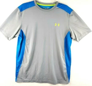 T-shirt Under Armour uomo Heatgear grigia vestibilità ampia attiva grande - Foto 1 di 8