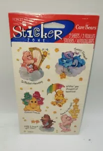 American Greetings Care Bears Sticker Encouragement 1998 Forget Me Not NOS RARE - Picture 1 of 6