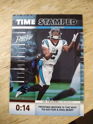 DJ Moore 2023 Prestige Time Stamped  - Image 1 of 2