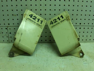 ALLIS CHALMERS, SIMPLICITY 4211 LAWN & GARDEN TRACTOR HOOD HINGES - Picture 1 of 4