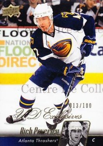 2010-11 Upper Deck UD Exclusives #190 Rich Peverley