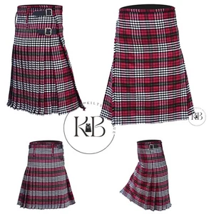 Falda escocesa para hombre Morton tartán tradicional 8 yardas - Imagen 1 de 5