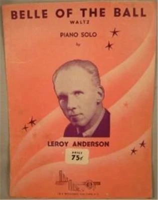 Vintage Sheet Music Belle Of The Ball 1951 Waltz For Solo Piano - Image 1 of 3