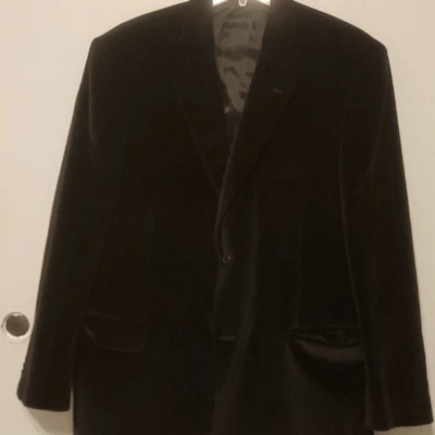 Blazer de terciopelo John Bartlett talla 46r Foto 1 de 4