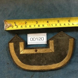 C1870 Victorian British Royal Navy Naval Officers Belt wear protection plate #120 - Bild 1 von 4