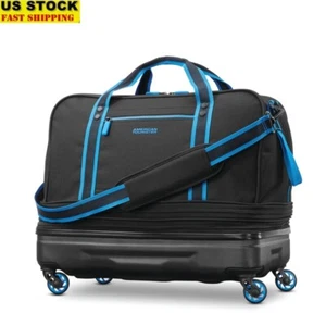 Expandable Softside Rolling Duffel Bag Travel Luggage Spinner Wheels Durable New - Picture 1 of 10