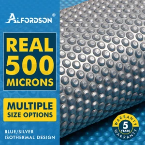 ALFORDSON Pool Cover 500 Microns Solar Blanket Swimming Isothermal Covers - Picture 1 of 156