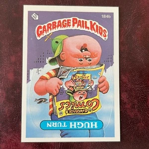 1986 Topps GARBAGE PAIL KIDS Set HUGH TURN #184b** GPK OS5 NM/MINT+ *HI GRADE* - Picture 1 of 2