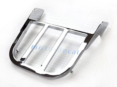 Chrome Sissy Bar Luggage Rack For Honda Magna 750 1994-2003 ACE Sabre 1995-2010 - Image 1 of 4