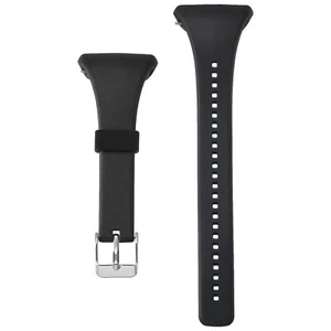 Silicone Watch Strap for Polar FT4 FT7 Fitness Tracker Watch Band Black - Picture 1 of 7