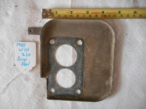 Mercedes Benz Early W111 W112 W110 Ponton Carburetor Drip Pan Screening Plate - Bild 1 von 12