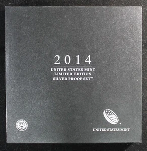 2014 Limited Edition Silver Proof Set - OGP & COA MINT0711/JAU - Picture 1 of 4
