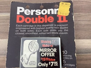 Persona Double II Razor Dispenser with 5 new blades - Picture 1 of 2