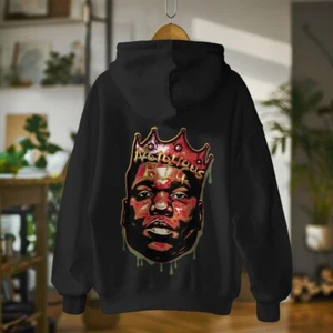 Biggie Notorious Hip Hop Sneaker Hoodie To Complement Dunks Wizard of OZ Shoe - Picture 1 of 2