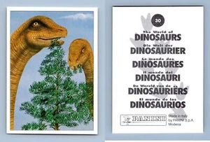 Cetiosaurus #30 The World Of Dinosaurs 1997 Sticker - Picture 1 of 1