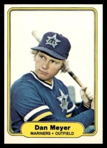 1982 Fleer #512 Dan Meyer Seattle Mariners Baseball card