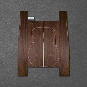 Mexican Cocobolo Guitar Back and Sides Orchestra Model (OM) Set - MCOM000602 - Picture 1 of 2