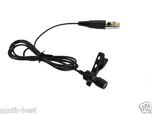 Lavalier Microphone for AKG Samson Wireless Bodypack Transmitte 3 Pin mini XLR - Picture 1 of 2