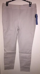 APT.9 Women's Skinny Side-Zip Crop Pants Modern Fit "PEYOTE" Size 8 NEW Tags - Picture 1 of 11