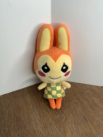 Animal Crossing New Leaf Bunnie Lilian 10" Plush Nintendo Authentic Official Cover