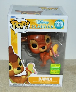 Disney Classics Funko pop BAMBI 1215 SDCC 2022 LE - Imagen 1 de 7