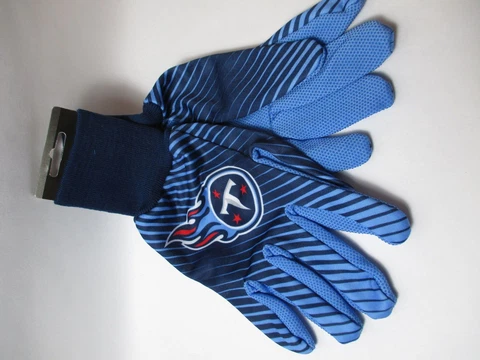 Tennessee Titans Logo Gloves Utility Gloves NFL Football New Cover