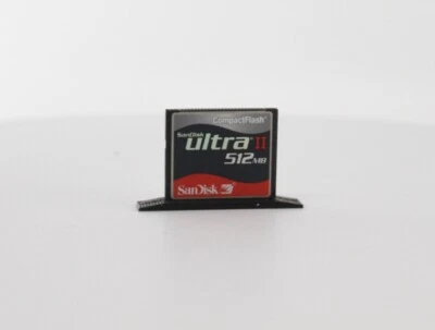 Sandisk Ultra II 512 MB Compact Flash Memory Card (SDCFH-512-901) - Image 1 of 2