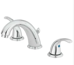 Home2O Esme Chrome Watersense Widespread Bathroom faucet w/ Drain H04L-821-CH - Picture 1 of 11