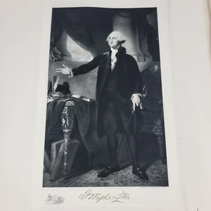 George Washington 1901 White House Gallery Official Portraits of US Presidents - Picture 1 of 6