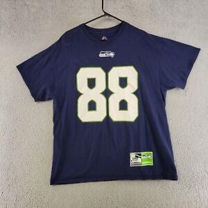 Jimmy Graham Shirt Men XL Extra Large Blue Seattle Seahawks T Shirt NFL Football