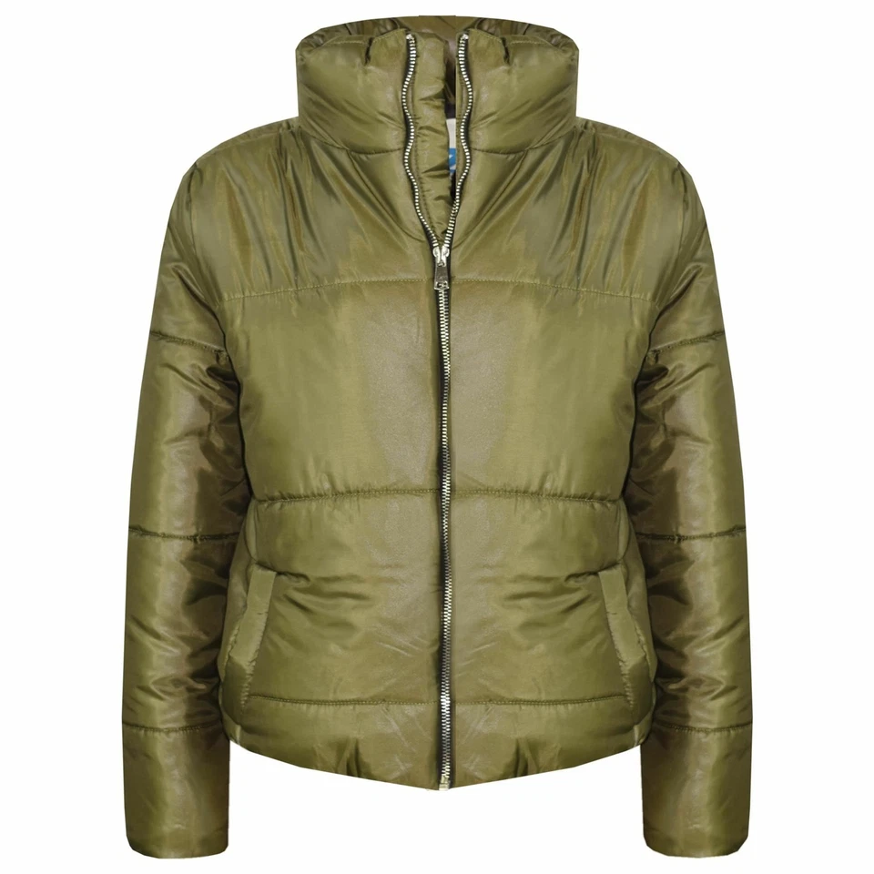 Veste Puffer Matelassée Olive Pour Filles - Photo 1/1
