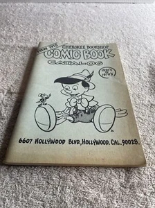1975 Cherokee Bookshop Comic Book Catalog 1930’s To 1970’s Hollywood CA. Vintage - Picture 1 of 11