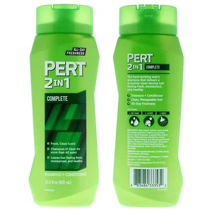 2 Pack Pert Plus 2-in-1 Shampoo Plus Conditioner Men Normal Hair 13.50 oz - Picture 1 of 1