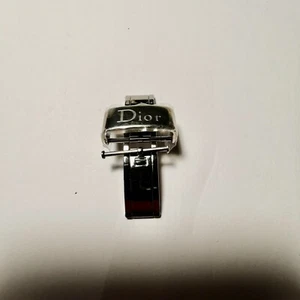 DIOR-FERMOIR ACIER POUR CUIR 18MM- NEUF- - Picture 1 of 3